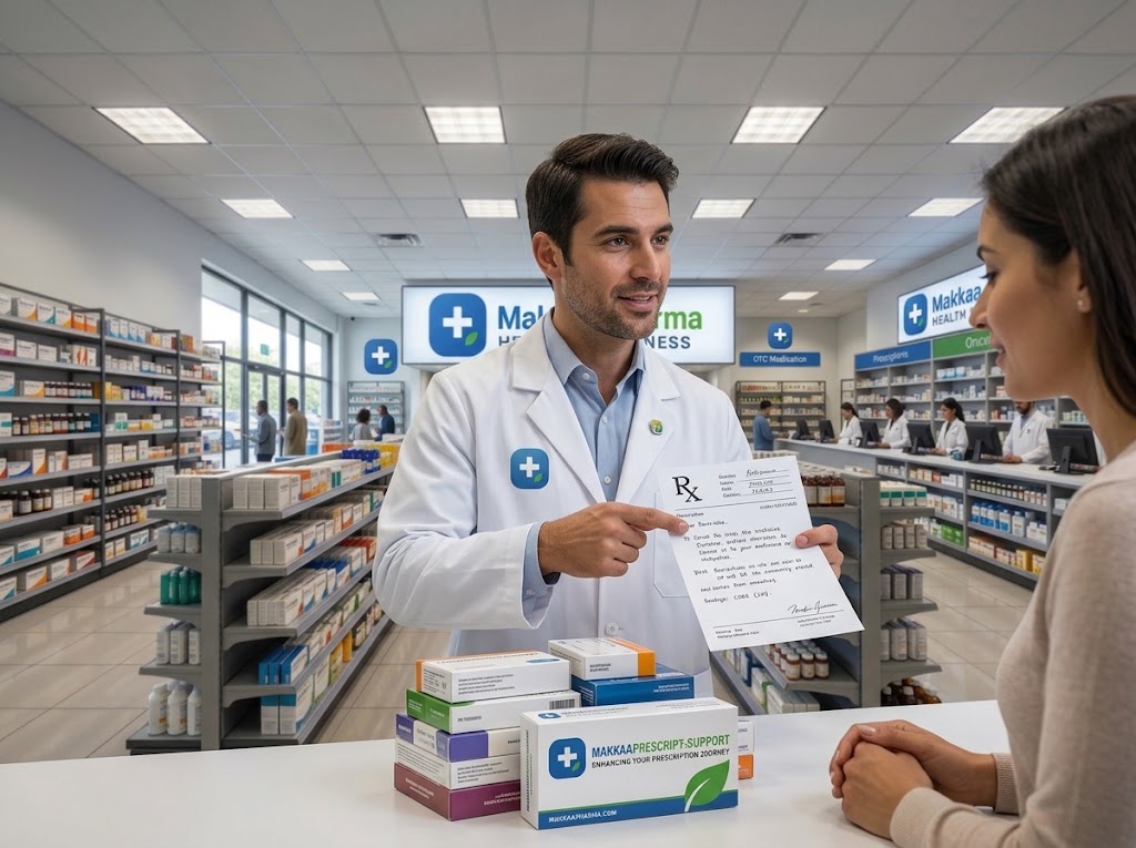 Makkaa Pharma prescription support service