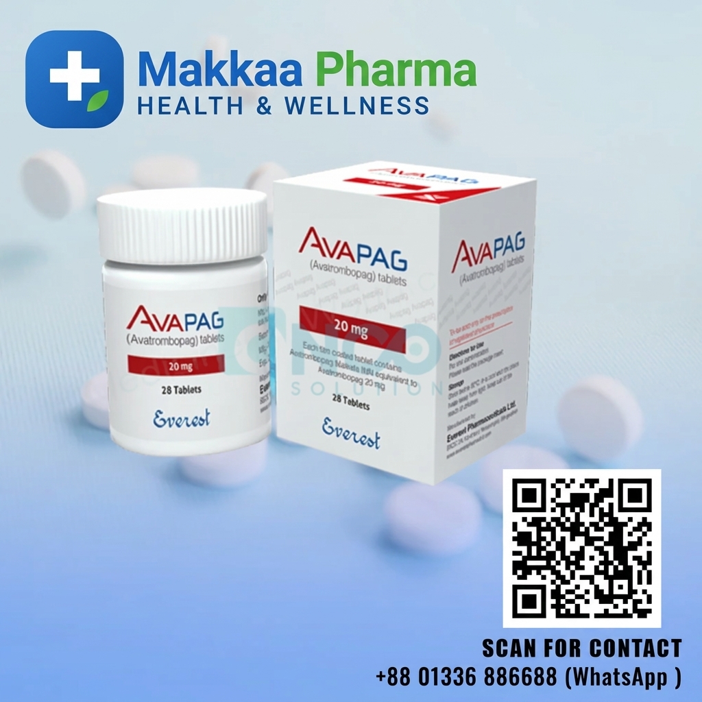 Avapag 20 MG (Avatrombopag) Tablets