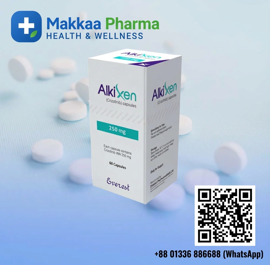 Alkixen 250 mg (Crizotinib) Capsules